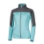 detail NORTHFINDER BU-4734OR VINNYLA dámská softshellová bunda blue/black