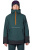 detail HANNAH PATTY FD pánský lyžařský anorak sea moss/anthracite