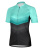 detail ETAPE VIOLET dámský cyklistický dres mint/černá