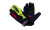 detail 3F LG GREEN 2110 cyklistické rukavice černá/zelená