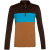detail PROTEST pánská mikina 1/4 zip BLUES beige