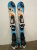 detail ROSSIGNOL STAR WARS BABY JR + LOOK KIDX 4 dětské sjezdové lyže modré - BAZAR