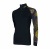 detail SUSPECT ANIMAL GOLDEN EYE 321050 ECO zip bamboo thermo dámské triko stoják černá