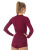 detail BRUBECK LS12810 ACTIVE WOOL dámské funkční triko dlouhý rukáv plum