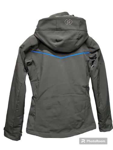 detail TRIMM SHOCK LADY bl/wh/royal dámská lyžařská bunda