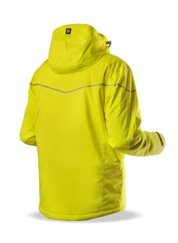 detail Bunda pánská zimní TRIMM STORM lemon/red