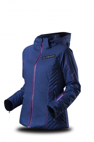 detail Bunda dámská zimní TRIMM SAWA navy/pinky