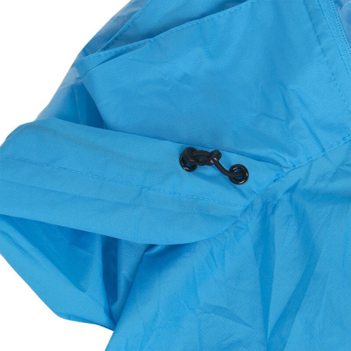 detail NORTHFINDER 2L NORTHKIT BU-4268OR dámská sbalitelná bunda blue