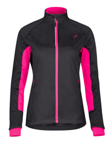 detail ETAPE FUTURA WS dámská bunda na běžky černá/růžová