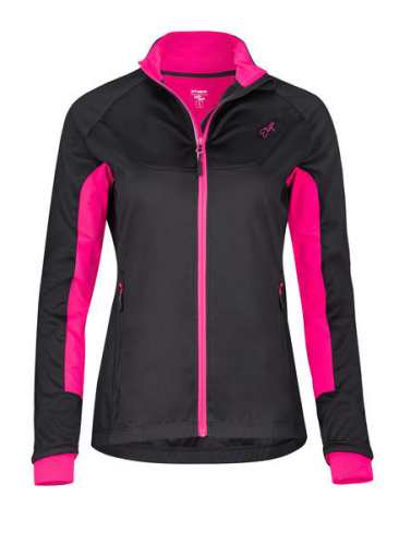 detail ETAPE FUTURA WS dámská bunda na běžky černá/růžová