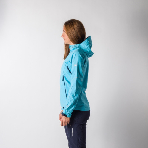 detail NORTHFINDER ZANIY BU-4971OR dámská outdoorová bunda light blue
