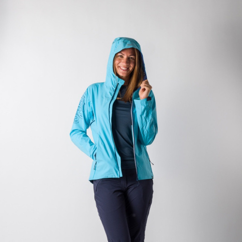 detail NORTHFINDER ZANIY BU-4971OR dámská outdoorová bunda light blue