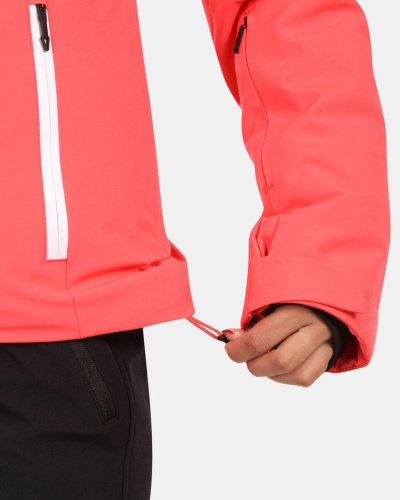 detail KILPI VALERA -W dámská lyžařská bunda pink