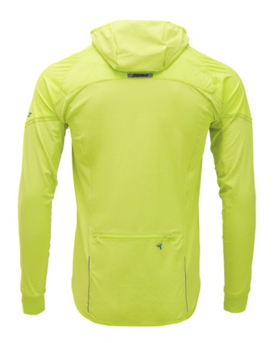 detail SILVINI CORE MJ1700 pánská bunda na běžky lime/ocean