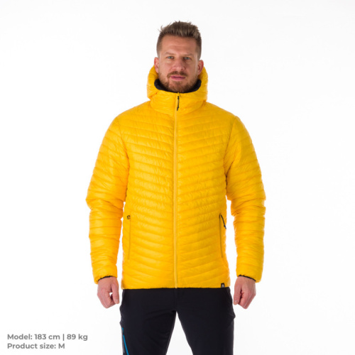 detail NORTHFINDER DAN BU-5038OR black lemon pánská oboustranná bunda