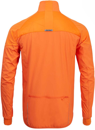 detail SILVINI MJ2120 CORTENO pánská bunda na běžky orange