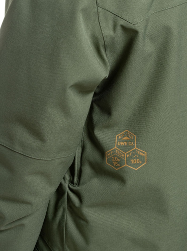 detail MEATFLY HELIOS pánská SNB & SKI bunda Bronze Green