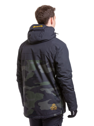 detail MEATFLY SLINGER pánská SNB & SKI bunda Rampage Camo
