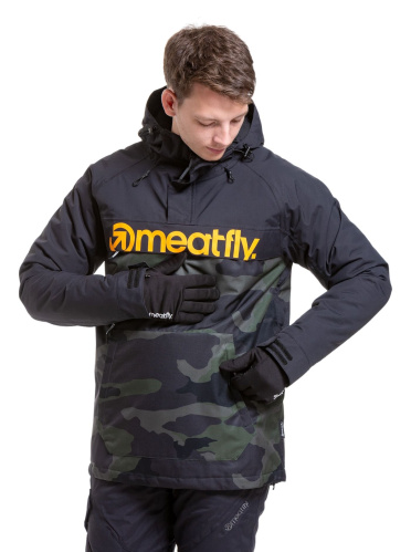 detail MEATFLY SLINGER pánská SNB & SKI bunda Rampage Camo