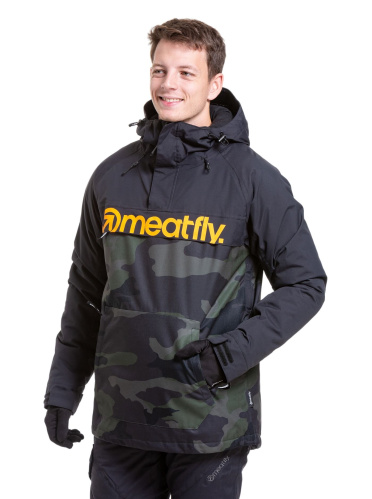 detail MEATFLY SLINGER pánská SNB & SKI bunda Rampage Camo