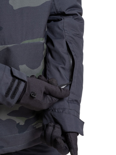 detail MEATFLY SLINGER pánská SNB & SKI bunda Rampage Camo