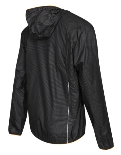 detail DIRECT ALPINE ZERO 1.0 pánská outdoorová bunda anthracite/mango