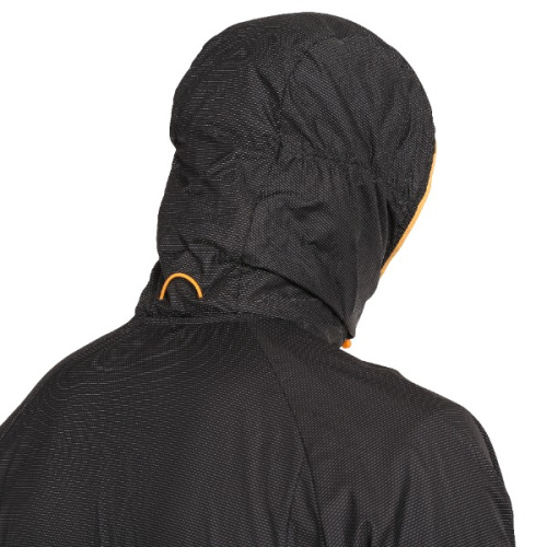 detail DIRECT ALPINE ZERO 1.0 pánská outdoorová bunda anthracite/mango
