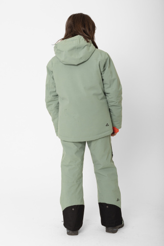 detail 2117 OF SWEDEN LAUKER dětská lyžařská bunda vintage green