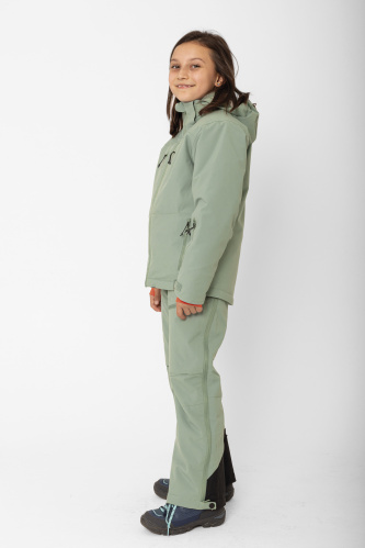 detail 2117 OF SWEDEN LAUKER dětská lyžařská bunda vintage green