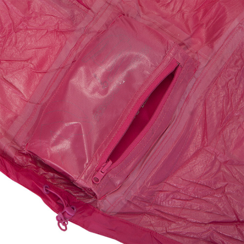 detail NORTHFINDER 2L NORTHKIT BU-4268OR dámská sbalitelná bunda 2L NORTHKIT rose