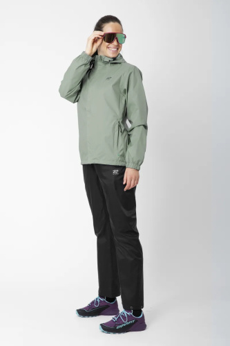 detail 2117 OF SWEDEN VISKAFORS 7614904 dámská bunda do deště green