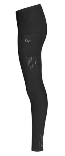 detail ETAPE REBECCA dámské kalhoty na běžky černá/reflex