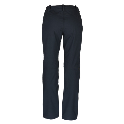 detail NORTHFINDER ALANNA NO-4810OR black dámské softshellové kalhoty