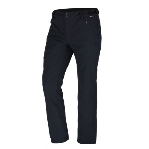 detail NORTHFINDER BODEN NO-3815OR pánské softshellové kalhoty black