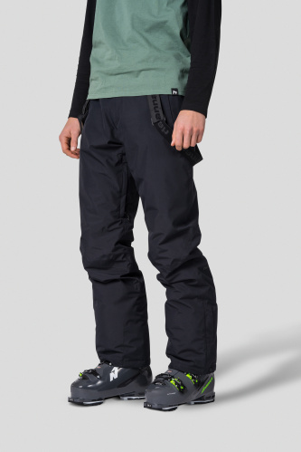 detail HANNAH SLATER pánské lyžařské kalhoty anthracite