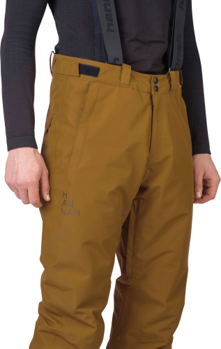 detail HANNAH SLATER FD pánské lyžařské kalhoty golden brown
