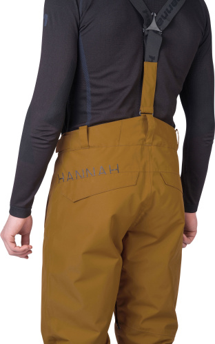 detail HANNAH SLATER FD pánské lyžařské kalhoty golden brown