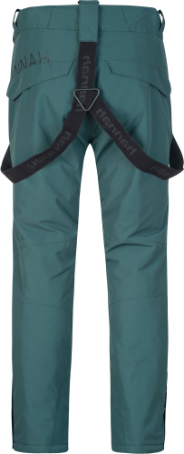 detail HANNAH SLATER FD pánské lyžařské kalhoty sea moss