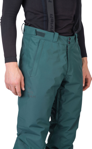 detail HANNAH SLATER FD pánské lyžařské kalhoty sea moss