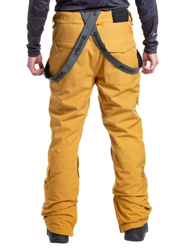 detail MEATFLY GHOST pánské SNB & SKI kalhoty wood