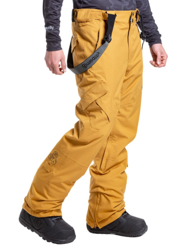 detail MEATFLY GHOST pánské SNB & SKI kalhoty wood