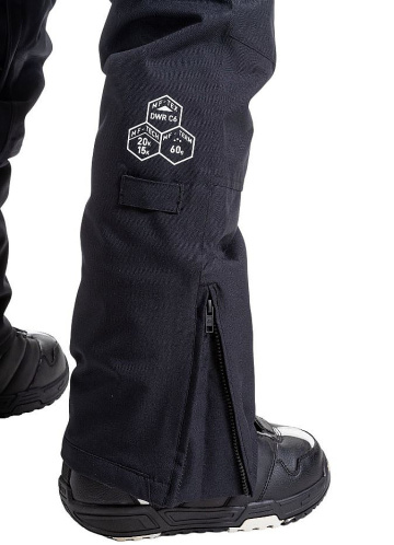 detail MEATFLY FOXY dámské SNB & SKI kalhoty black