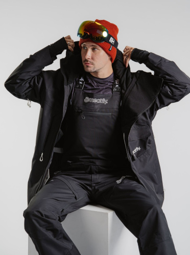 detail MEATFLY KENNY UNISEX SKI&SNB laclové kalhoty black