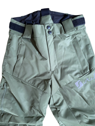 detail STUF CYPRESS JR dětské lyžařské kalhoty oliva