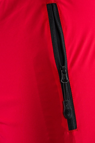 detail SILVINI SORACTE MP1144 pánské skialpové kalhoty black/red