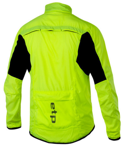 detail Pánská cyklistická bunda ETAPE BORA žlutá fluo