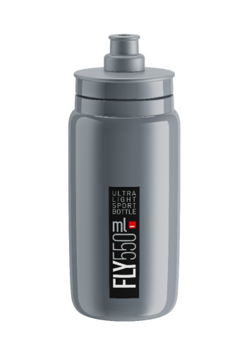 detail ELITE 0,5l Fly lahev na kolo šedá/černá