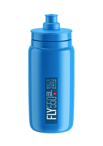 detail ELITE 0,5l Fly lahev na kolo modrá/modré logo