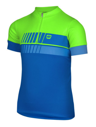 detail ETAPE PEDDY 2.0 dětský cyklistický dres zelená/modrá