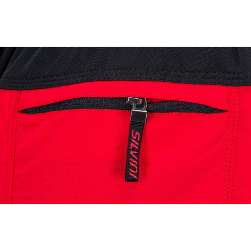 detail SILVINI RANGO MP1616 pánské kraťasy na kolo bez cyklovložky red-black